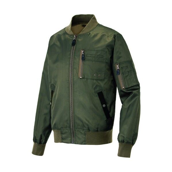 裏メッシュジャケット 男女兼用 カーキ L 10758-025-L 1点