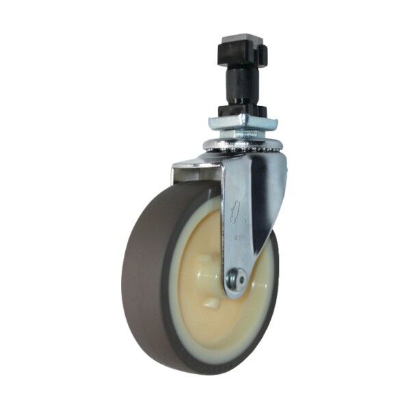 ENシリーズ自在ウレタン車100mm 平戸車 4204ENUR100 1個