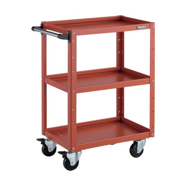 イーグルワゴン 600X400XH880 4輪自在 オレンジ EGW-963J-OROR 1点