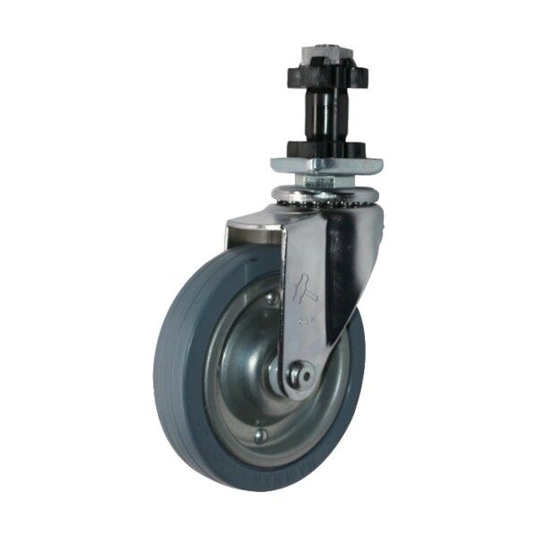 ENシリーズ自在プレスタイヤ車100mm 平戸車 4204ENPR100 1個