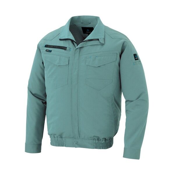 空調服用長袖ブルゾン(空調服TM) ターコイズ 4L AZ2999-027-4L 1点