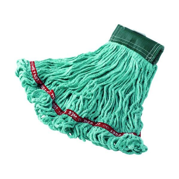 ラバーメイド ウェブフット・ウェットモップ グリーン A1520606 1点