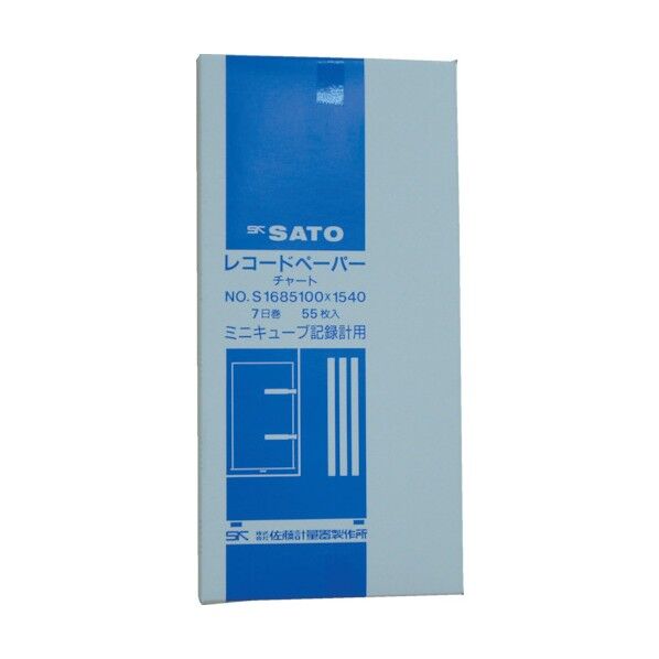 ミニキューブ用記録紙(7日巻)