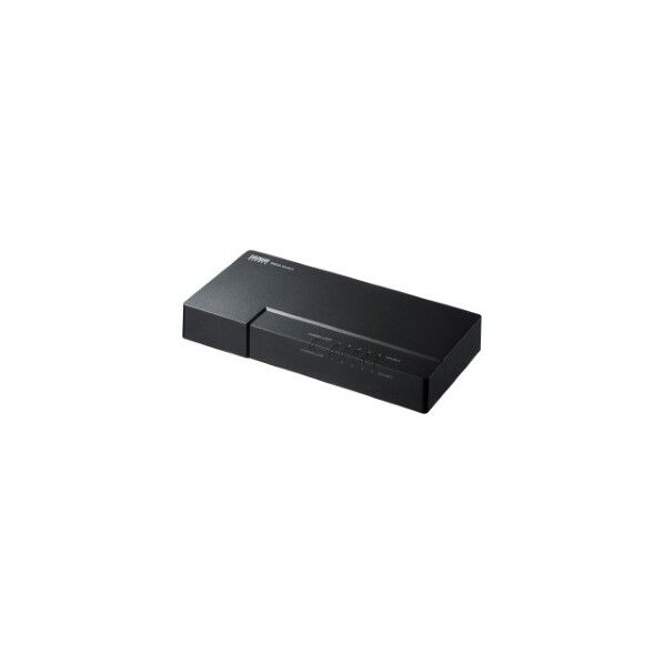 サンワサプライ ギガビット対応 スイッチングハブ(5ポート・マグネット付き) LAN-GIGAP502BK 1点