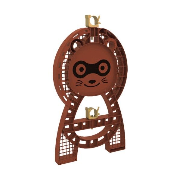 セーフティースタンド(タヌキ) 802810 ブラウン 80281003BR701 1点