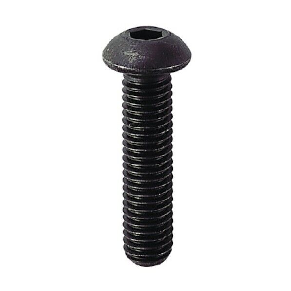 トラスコ 六角穴付きボタンボルト スチール SCM435 黒染め仕上げ M10X35 B74-1035 14本...