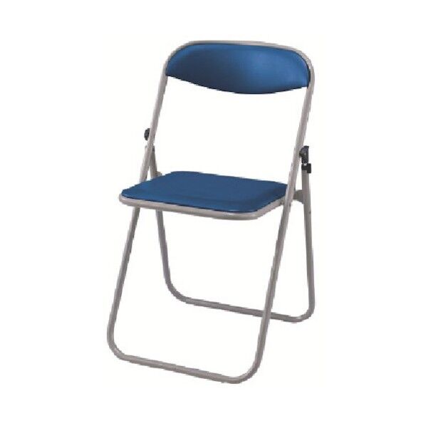 折りたたみイス 453×430×740 E638P-BL 1点