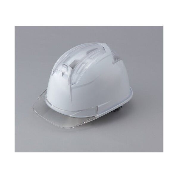 ヘルメット ヴェンティーIV 白/クリア NO.396F-C-W 1個