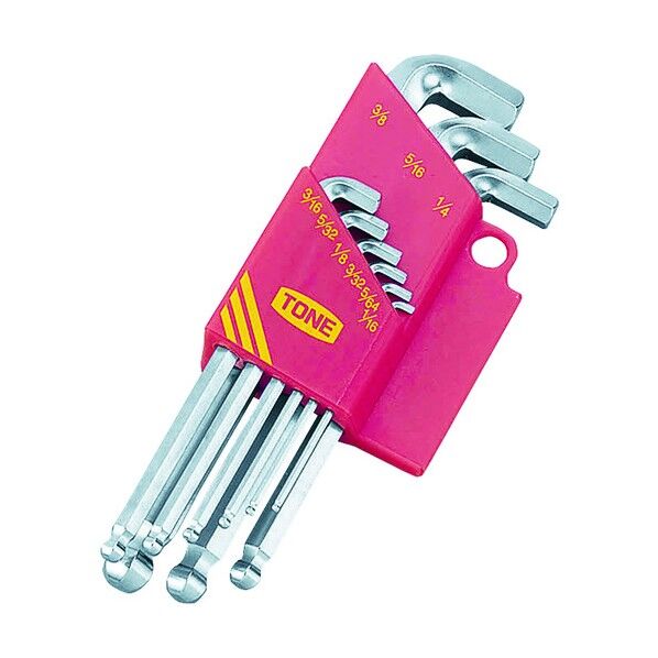 マスターツール首下ショートボールポイントL形レンチセット BSB900S