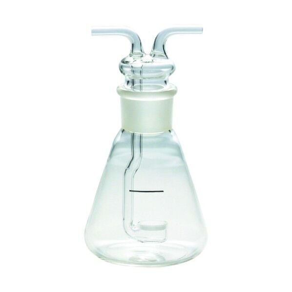 還元フラスコ 300mL 中管+板フィルター 079-10-26-02 1組