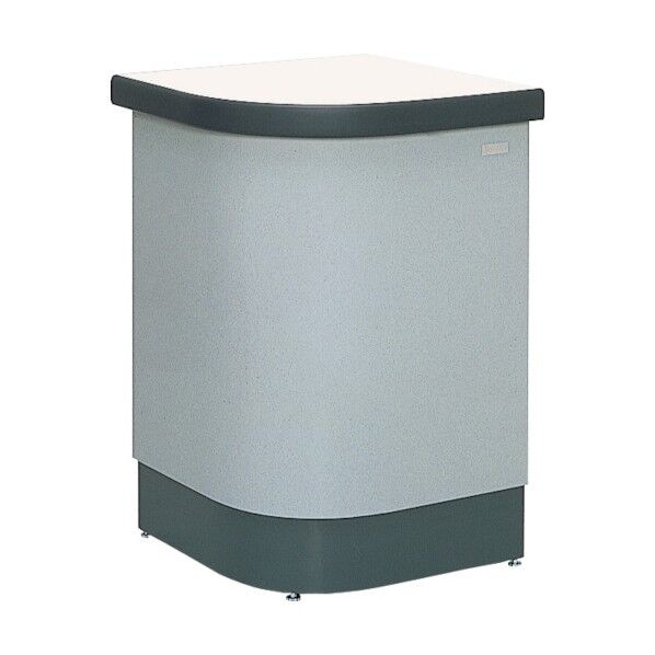 OVコーナーハイカウンター W60XD60XH90cm ライトグレー 557 1点