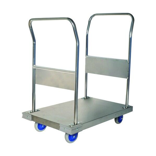 環境静音ステンレス台車 ハンドル固定式