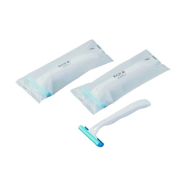 カミソリ SB2枚刃 マットOP袋入 (1箱500本入) ZKM2001 1点