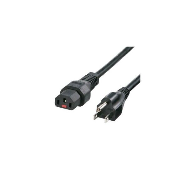 抜け防止ロック電源コード 2m APW12-515C13LK02 1点