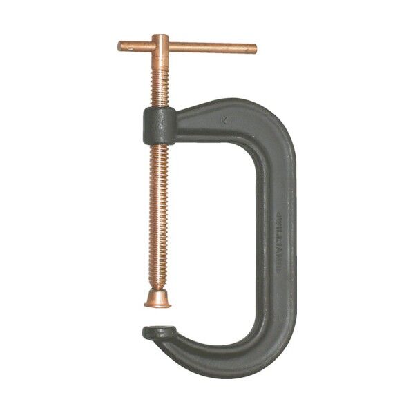 Cクランプ 銅ネジ 10インチ JHWCC-410C 1点