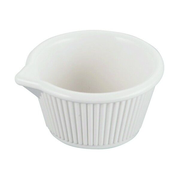 ジェスナー メラミン 口付ラメキン 0388A ボーン RLM3701 1点