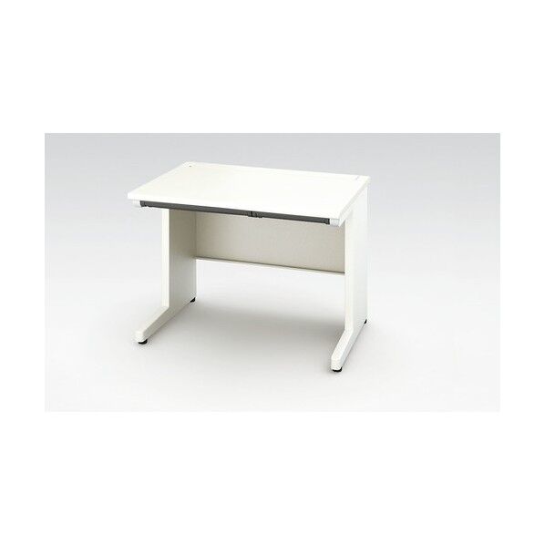 平デスク(浅型引出し仕様) XEHH107F-S-WH 1点