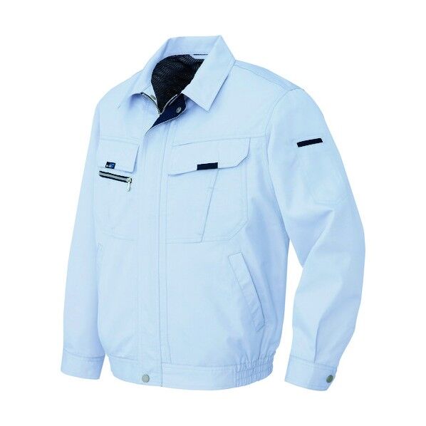 長袖サマーブルゾン（男女兼用） 007サックス L 9031 1