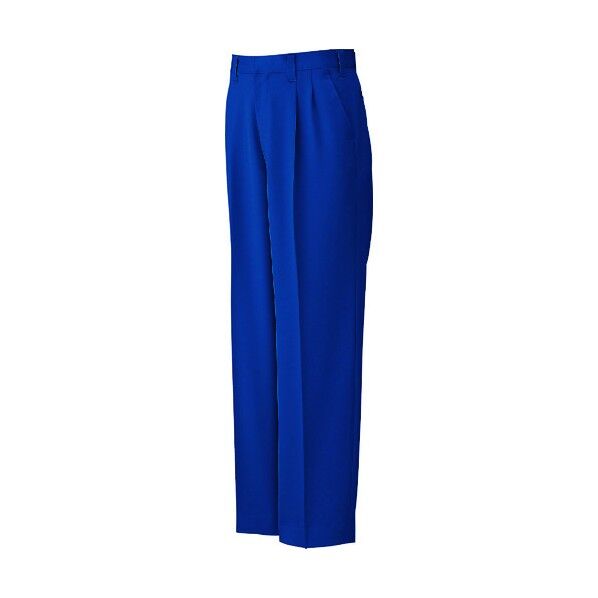 冬 ツータックパンツ コバルトブルー色 76サイズ WA20154-4-76 1点