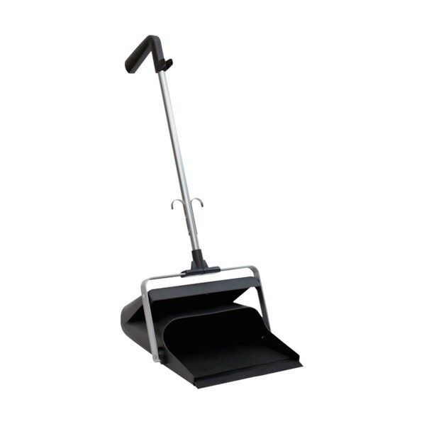 エコBM-2チリトリ取っ手付黒(ステンフック)