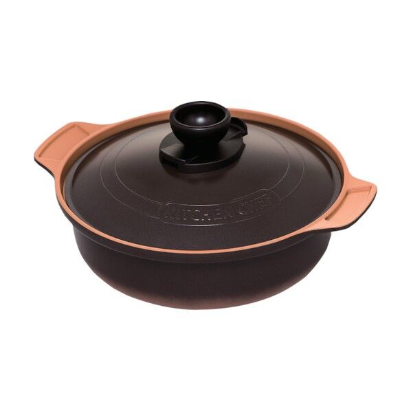 土鍋風無加水鍋26cmブラウン MKS-P26DO-BR 1