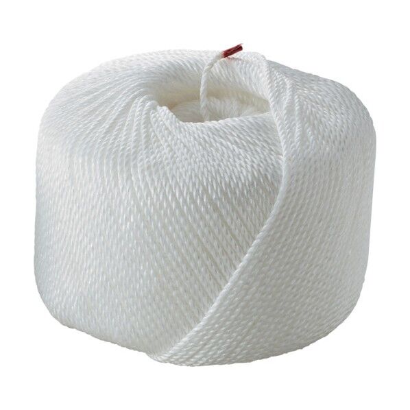 ケーブル用呼び線(通線紐)ロープ4N 白 4mm×400m 283006 1個