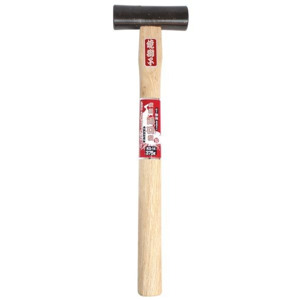 両口玄能375g H33.3cm×W8.7cm×D2.6cm KG-14 1丁