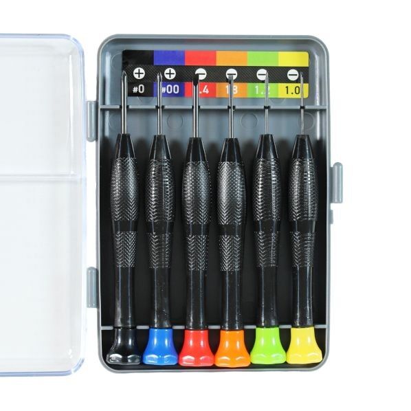 精密ドライバーセット 6本