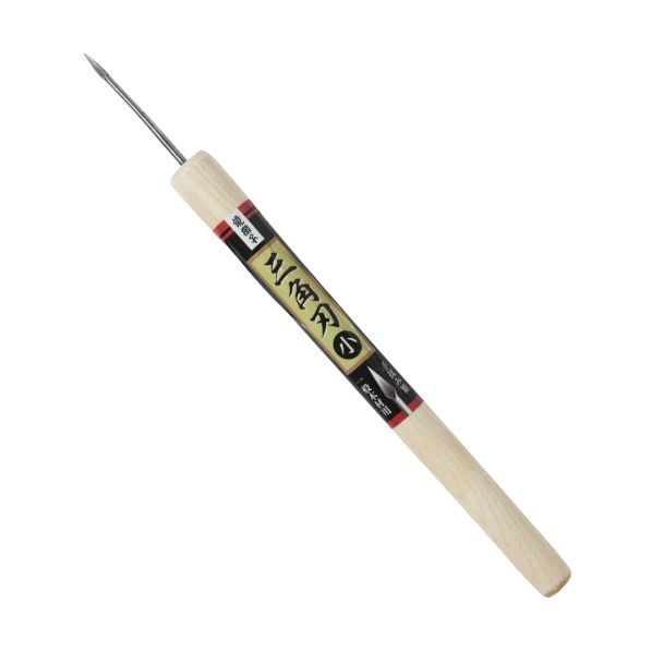 鏡獅子 鏡獅子 きり 三角刃 小(木柄) 1個...