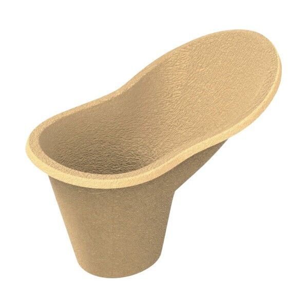 セーフラン安全用品 APEXPULP 使い捨て尿器専用女性用アダプター J2465 100個