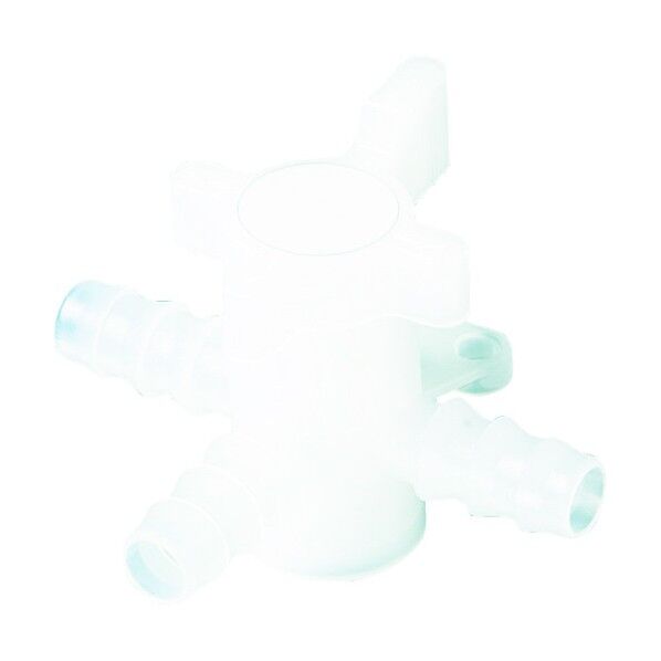 3方コック ポリフッ化ビニリデン製