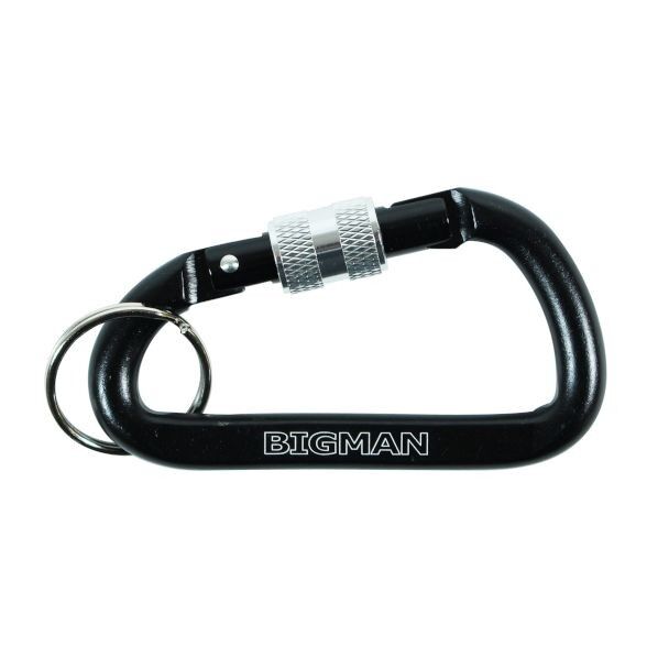CARABINER・AFC1L-8BK 黒 1個