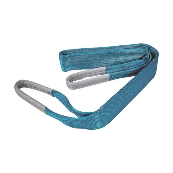 リサイクルポリエステルスリング JIS3等級 両端アイ形 100mmX2.0m TRPS100-2.0 1点