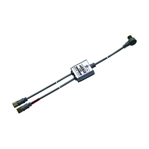アンテナ ケーブル付分波器 4K8K対応 入力1.5m-出力0.5m F型スクリュープラグ