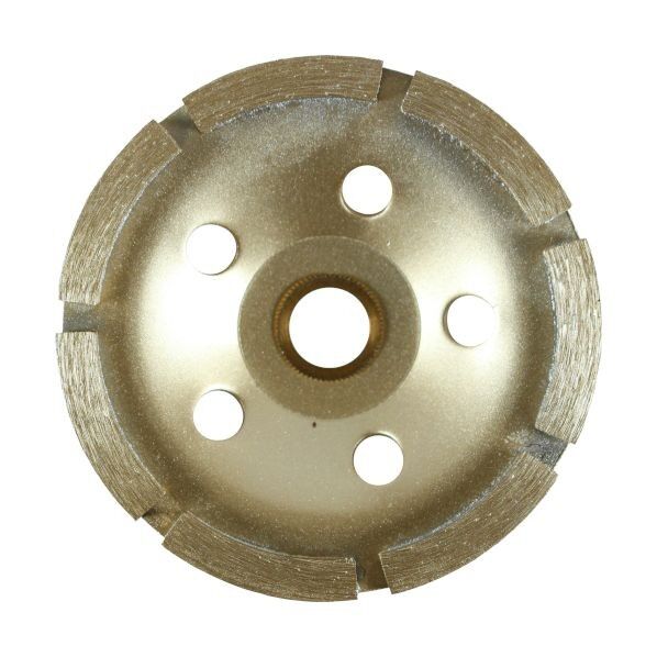 ダイヤモンドカップサンダー シングル刃 100mm×20mm(φ15mmリング付き)刃厚5.5mm IH-820 1枚