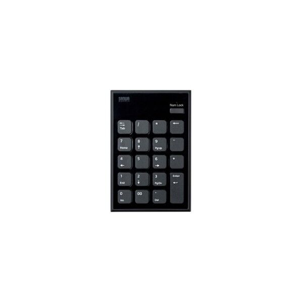サンワサプライ 静音Bluetoothテンキー NT-BT23BK 1点
