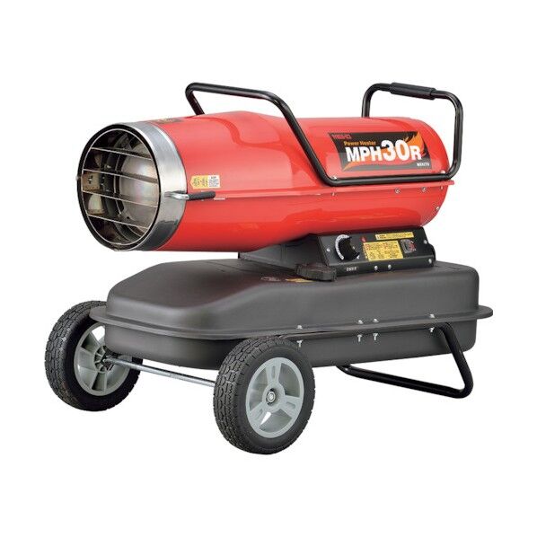 油だき可搬式ヒーター熱風式直火型