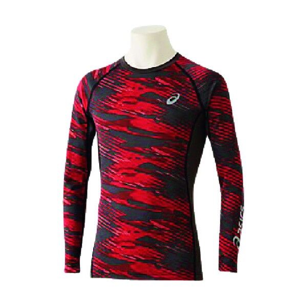 ウィンジョブ ロングスリープシャツ Ag＋(銀イオン) 601(バーガンディ×ダークグレー) XL 2271A037 1着