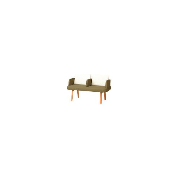 プラス 40366LS-5000 2人掛け全肘付 LS-5223AN IV/MB 1点
