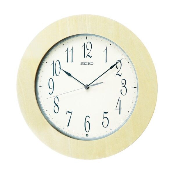 SEIKO 電波掛時計 木枠