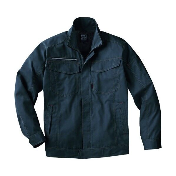 夏 長袖ブルゾン チャコール色 Mサイズ WA11711-69-M 1点