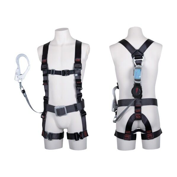 飛燕ハーネス (ワン・ハンド巻取式ランヤード1本タイプ)