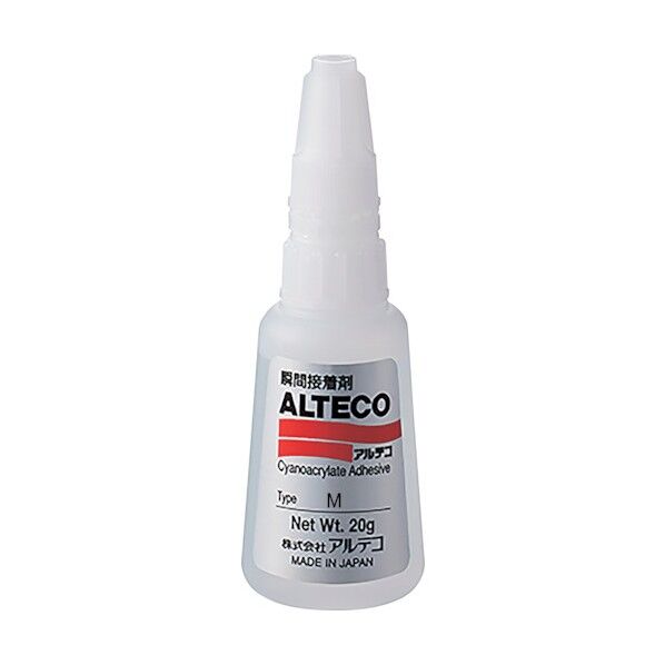 アルテコ 工業用 耐薬性 瞬間接着剤 M 20g (低粘度) M-20G(JN) 1本