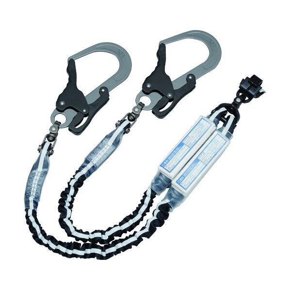 じゃばらランヤード (アルミフック&ペダルフック)