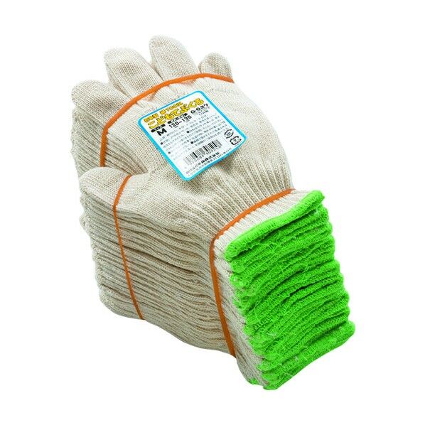 こどもてぶくろ グリーン M G-637 12双