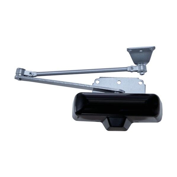 トラスコ(TRUSCO) インテリアホームクローザー 開閉力調整機能付き ブラック HDC-BK 1点...