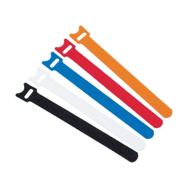 マジックバンド超薄型ストラップ15cm赤(5本入) 61 x 189 x 5 mm MKSH-1915-R 5本