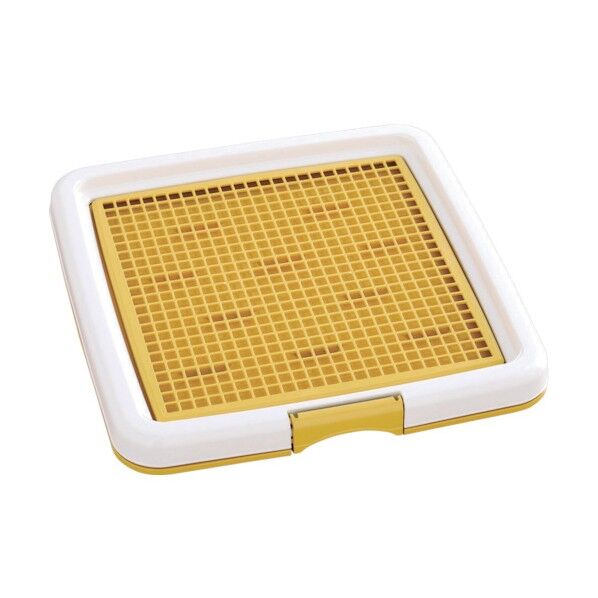 トイプードル用フチもれしにくいトレーニングペットトレーオレンジ