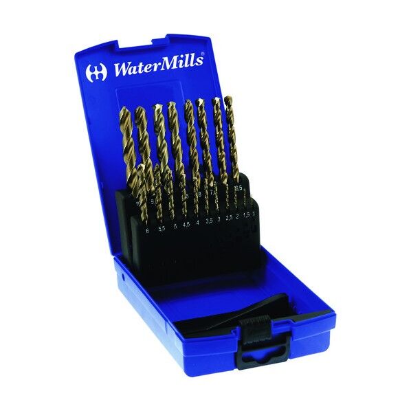 5%コバルトハイス鋼ストレートドリル19本組セット WM5CD19SET 1点