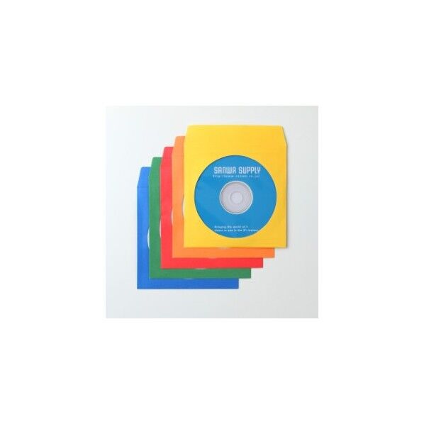 DVD・CDペーパースリーブケース FCD-PS100MXN 100枚